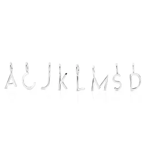 Silver Essential Letters