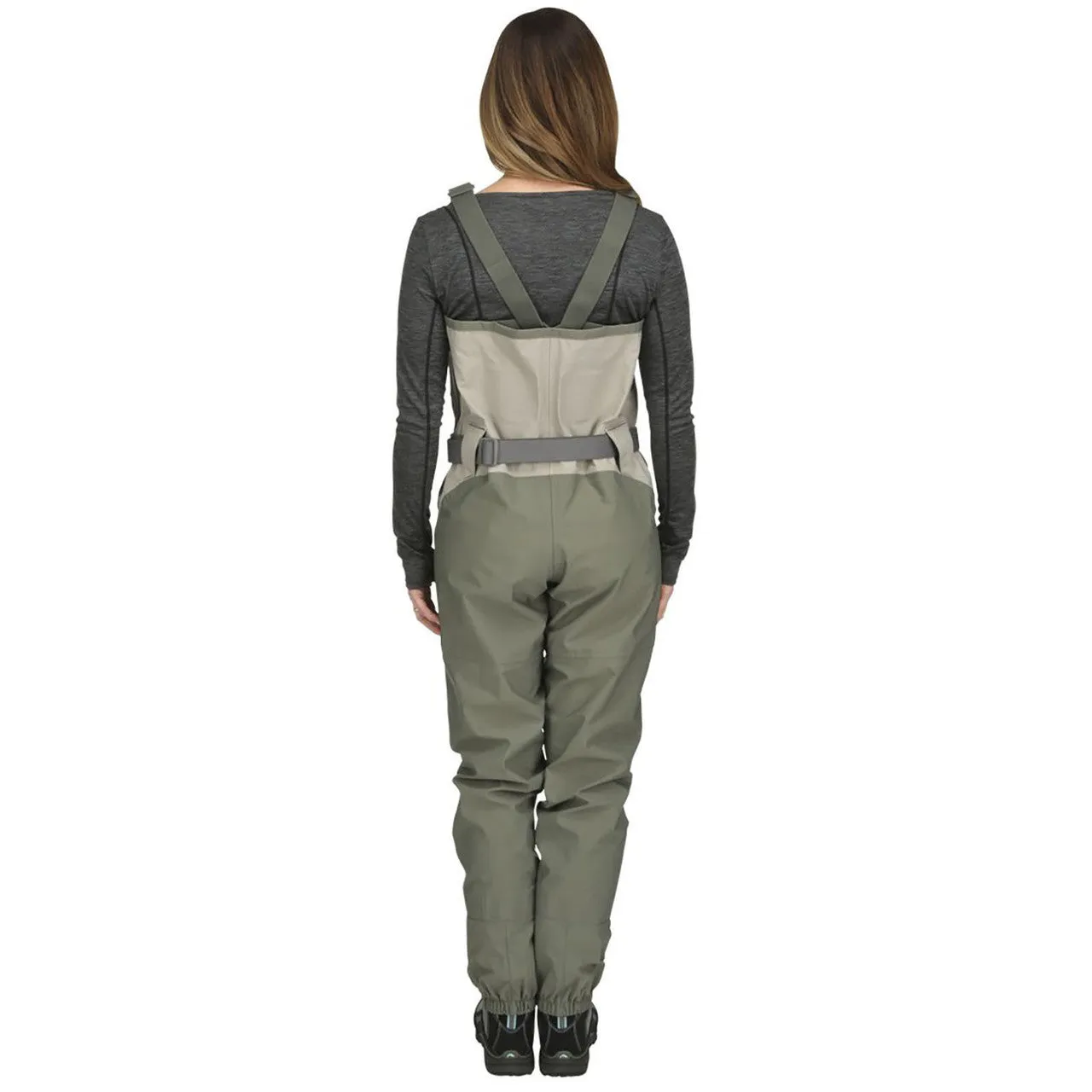 Simms Women's Freestone Z Stockingfoot Chest Waders - Beige/Khaki