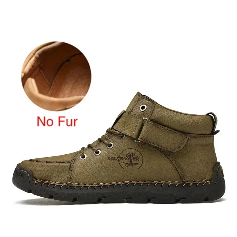 Snow Boots Protective and Wear-resistant Sole Man Boots Warm and Comfortable Winter Walking Boots Big Size 39-48