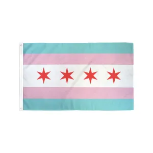 Transgender Pride Chicago Flag