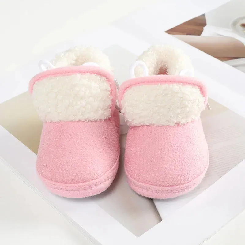 Warm Soft Sole Anti-slip First Walkers Booties Crib Boots