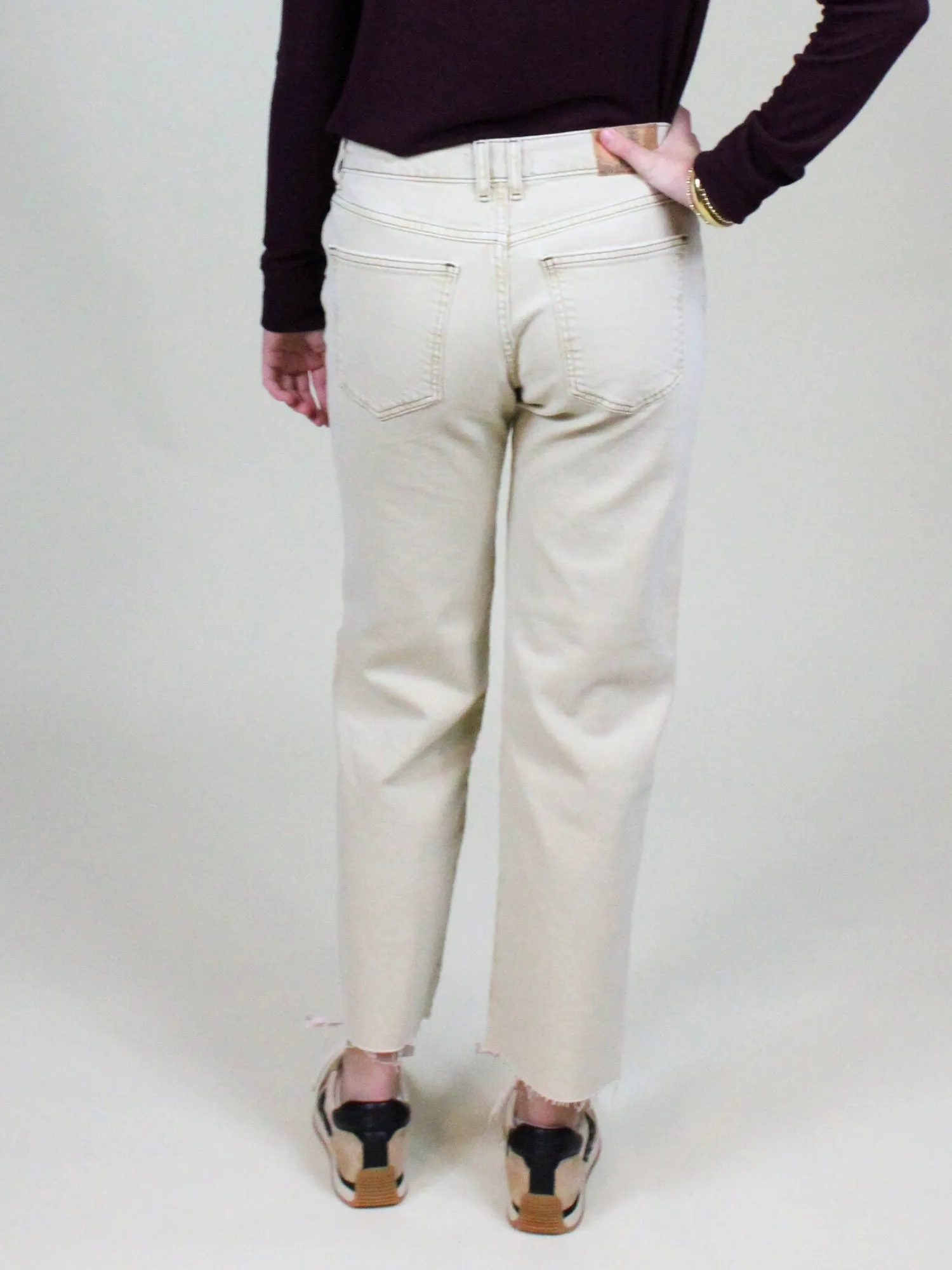 We The Free Risk Taker Mid-Rise Straight Jeans